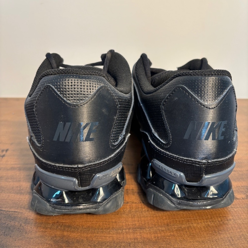 Men Nike Reax 8 TR Mesh Athletic Shoes Sneakers Black/Anthracite 621716008 Sz 13 - Picture 2 of 8